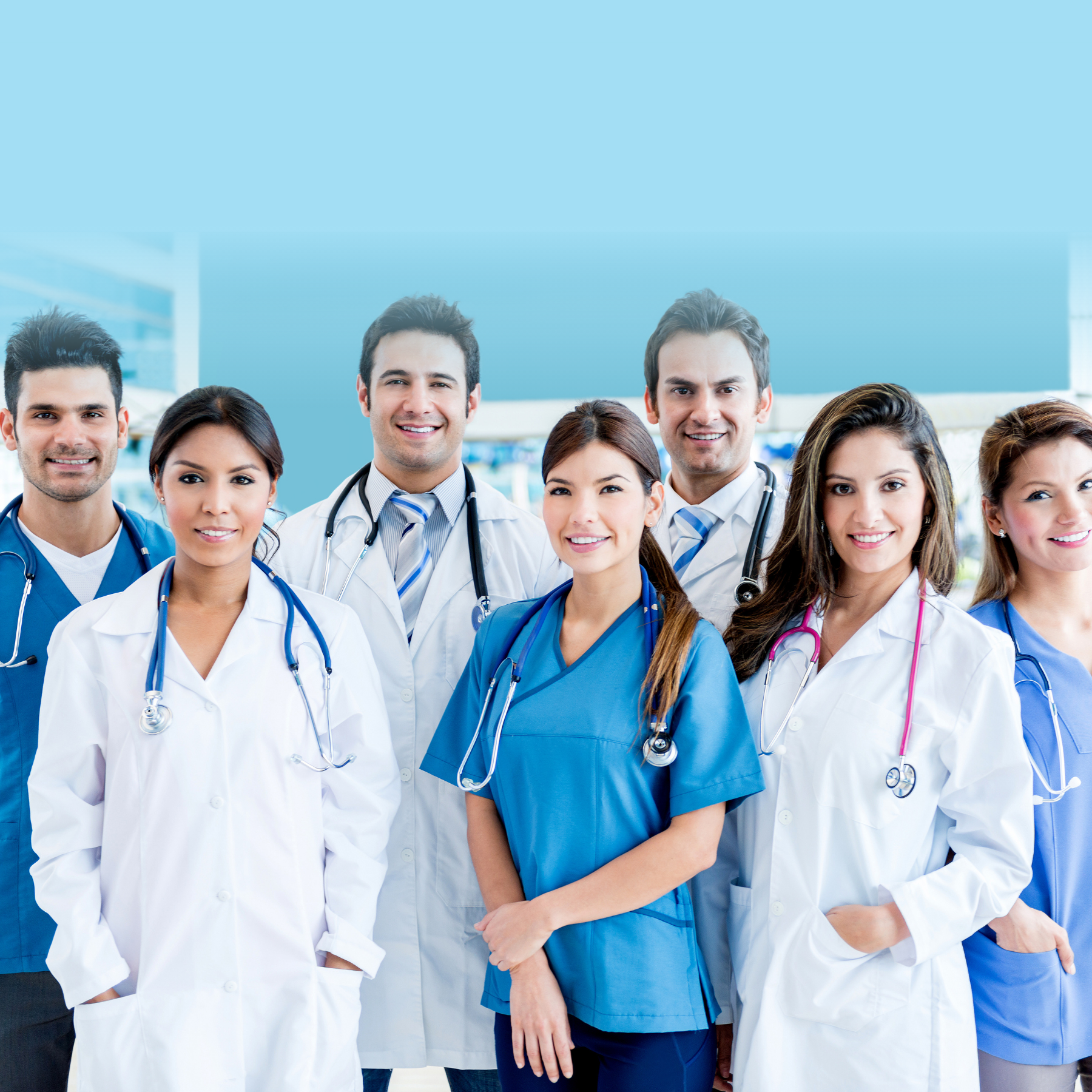 Equipe corporativa uniformizada